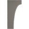 Ekena Millwork 5 1/4"W x 6"D x 12"H Clarksville Wood Vintage Decor Bracket, Reclaimed Grey BKTWD05X06X12CVGY - alternate 2